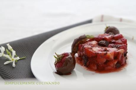 Fragole e cioccolato