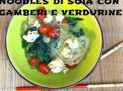 Noodles soia gamberi verdurine