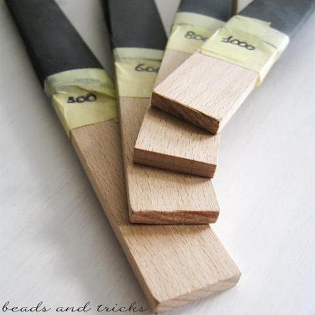 Attrezzi fai da te: sanding sticks o cabroni smeriglio