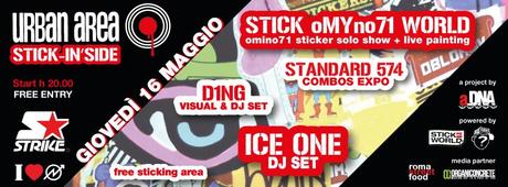 [link] URBAN AREA stick-in'side @ STRIKE spa 16 maggio 2013