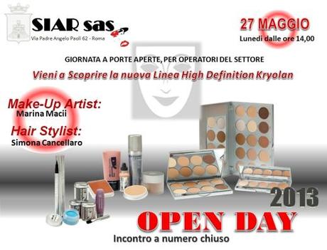 open day - lunedi 27 maggio