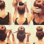 Chignon bun come fare 04