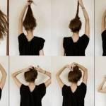 Chignon bun come fare 01