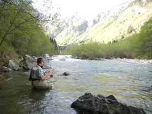 Franco Crozzoletto pesca a ninfa