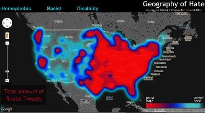 Geography of Hate