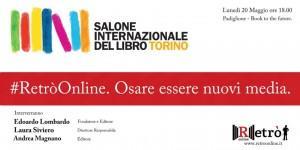 Retrò Online presentato al Salone del Libro il 20 maggio salone libro retro