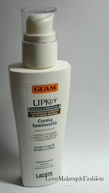 Review Guam|| Linea UPKer- Shampoo Trivalente e Crema Luminosità