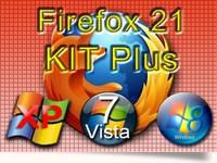 Firefox 21 KIT Plus per Windows 7 - 8 - XP