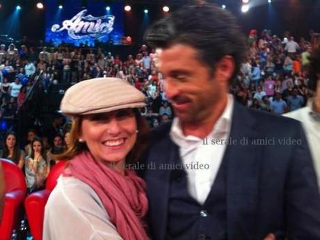 Patrick Dempsey, Derek Shepherd, questo sabato è giudice ad AMICI 12 2013 !! ECCO QUI LE FOTO ANTEPRIMA