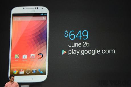 Samsung Galaxy S4 versione Google confermato arriverà a Giugno!