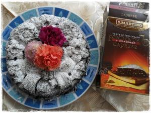 torta caprese al cioccolato e mandorle s. martino Torta caprese… Versa, informa e cuoci!