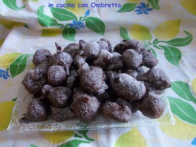 Bignole al cioccolato