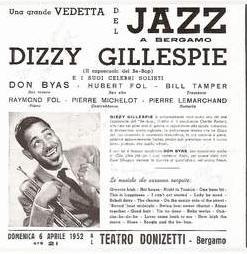Rarità discografiche: Dizzy Gillespie a Milano 1952