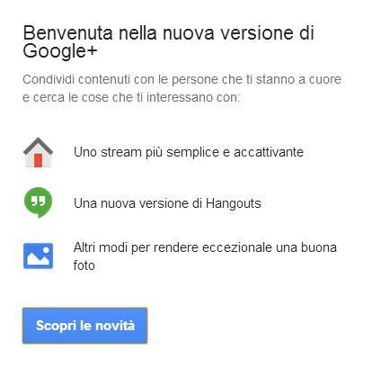 Google ci riprova con nuovo look e nuove funzioni google+nuovo