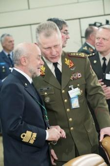 Il Capo di Stato Maggiore della Difesa al Comitato dei Capi di Stato Maggiore della NATO e dell’Unione Europea Il Capo di Stato Maggiore della Difesa al Comitato dei Capi di Stato Maggiore della NATO e dell’Unione Europea