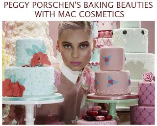 Peggy Porshen's Baking Beauties with Mac Cosmetics
