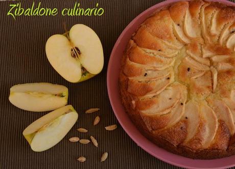 Torta di mele al cardamomo