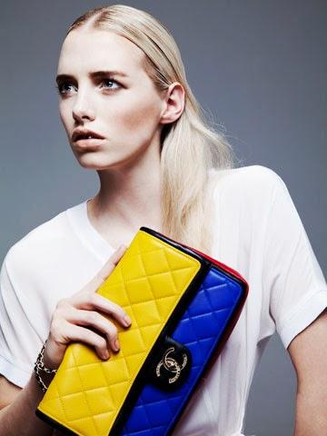 MONDRIAN+KARL=  CHANEL BAG