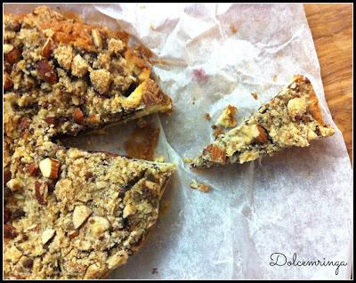 CRUMB CAKE CON MANDORLE E FRUTTI DI BOSCO E SI PARTE !!!