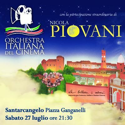 Il Maestro Nicola Piovani e lOrchestra Italiana del Cinema in La Bellezza Ci Salverà, sabato 27 luglio 2013 ore 21.30.