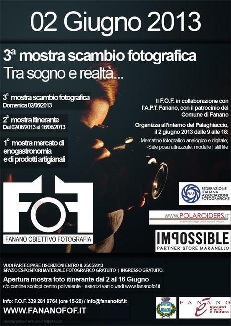 02 giugno: 3a Mostra scambio fotografica