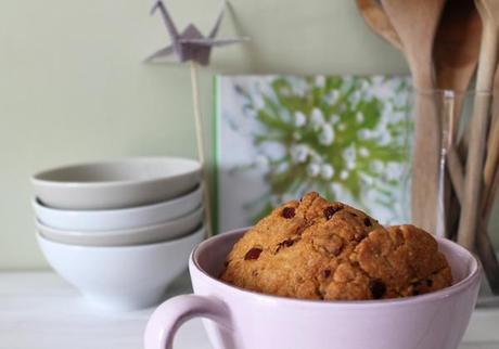 Cookies con cioccolato bianco e cranberries Cookies with white chocolate and cranberries