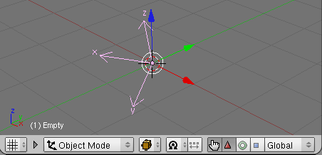 Guida a Blender: sistema dei gesti. e manipulatori.