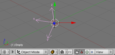 Guida a Blender: sistema dei gesti. e manipulatori.