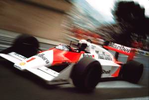 Alain Prost McLaren Monaco