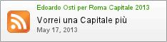 Edoardo Osti per Roma Capitale 2013