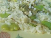 Risotto fave carciofi