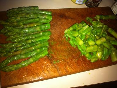 Crepes alla crema di asparagi