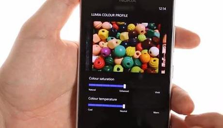Lumia Colour Profiling regola il display AMOLED del Lumia 925