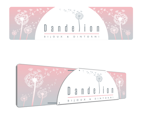 Soffioni per il logo Dandelion di Giada Cortellini