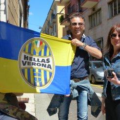 Tifosi dell’Hellas Verona in trepidante attesa