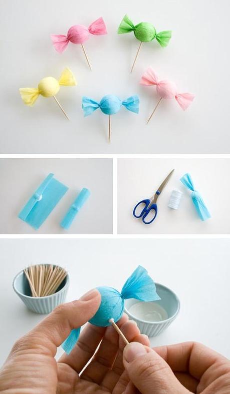 baby cake toppers: diy