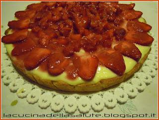 Crostata alle fragole fresche