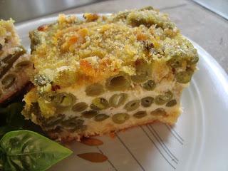 Terrina di fagiolini al forno.