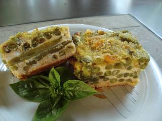 Terrina di fagiolini al forno.