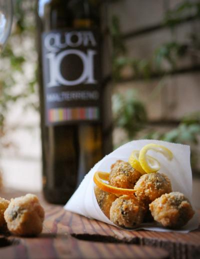 LA RICETTA DELLA DOMENICA: OLIVE ASCOLANE DI GAMBERONI AL PROFUMO DI AGRUMI