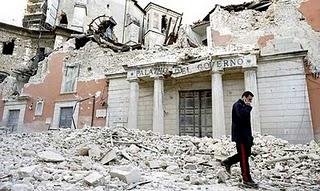 Incontro del gruppo Scout di Chiesina sul terremoto in Abruzzo.