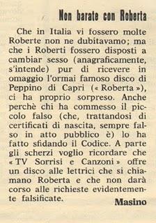 (1963) Regaliamo un Disco a Tutte le Roberte