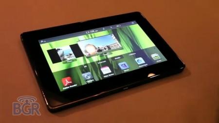 Blackberry Playbook video hands on