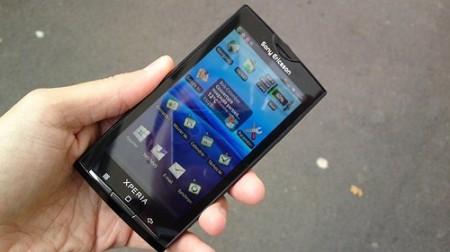 Sony Ericsson Xperia X10 con Android Gingerbread 2.3