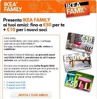 Presenta Ikea Family agli amici: fino a 50 € per te!