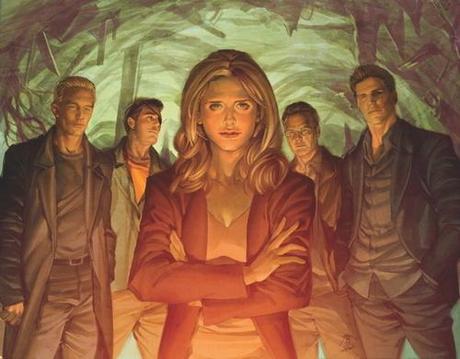 An exclusive sneak peek at the cover of Buffy's final graphic novel