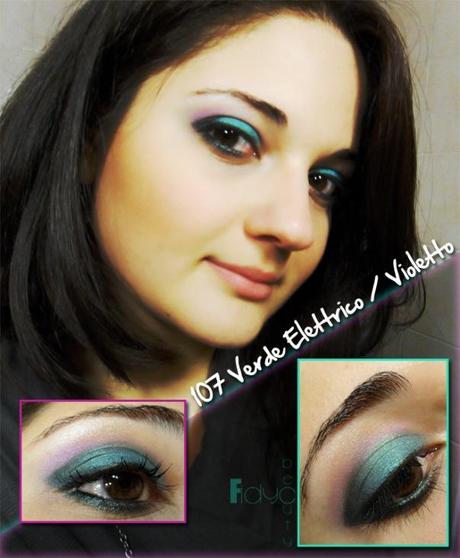 Verde Elettrico/ Violetto [Kiko's Look]