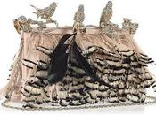 Crystal embellished feather clutch Valentino