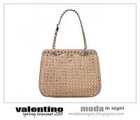 Valentino Rock Stud Single Handle Handbag Spring Summer 2011