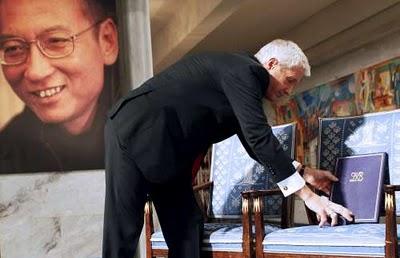 Il nobel ad una sedia vuota